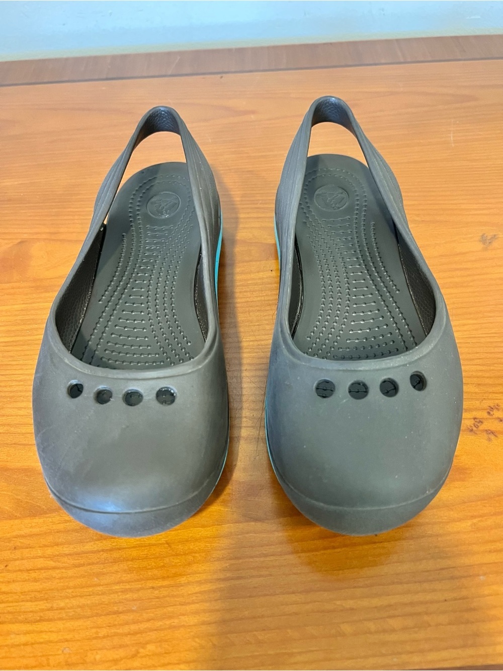 Crocs Tone Skylar Slingback Ballet Flat Toe Comfortable Shoes Women’s Size 8